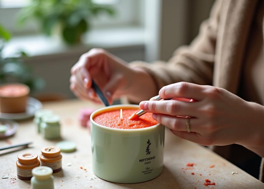 Custom Candle Design Process