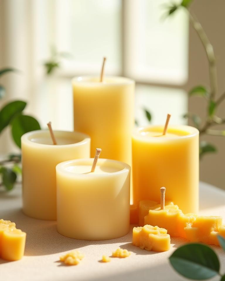 Eco-Friendly Soy and Beeswax Candles