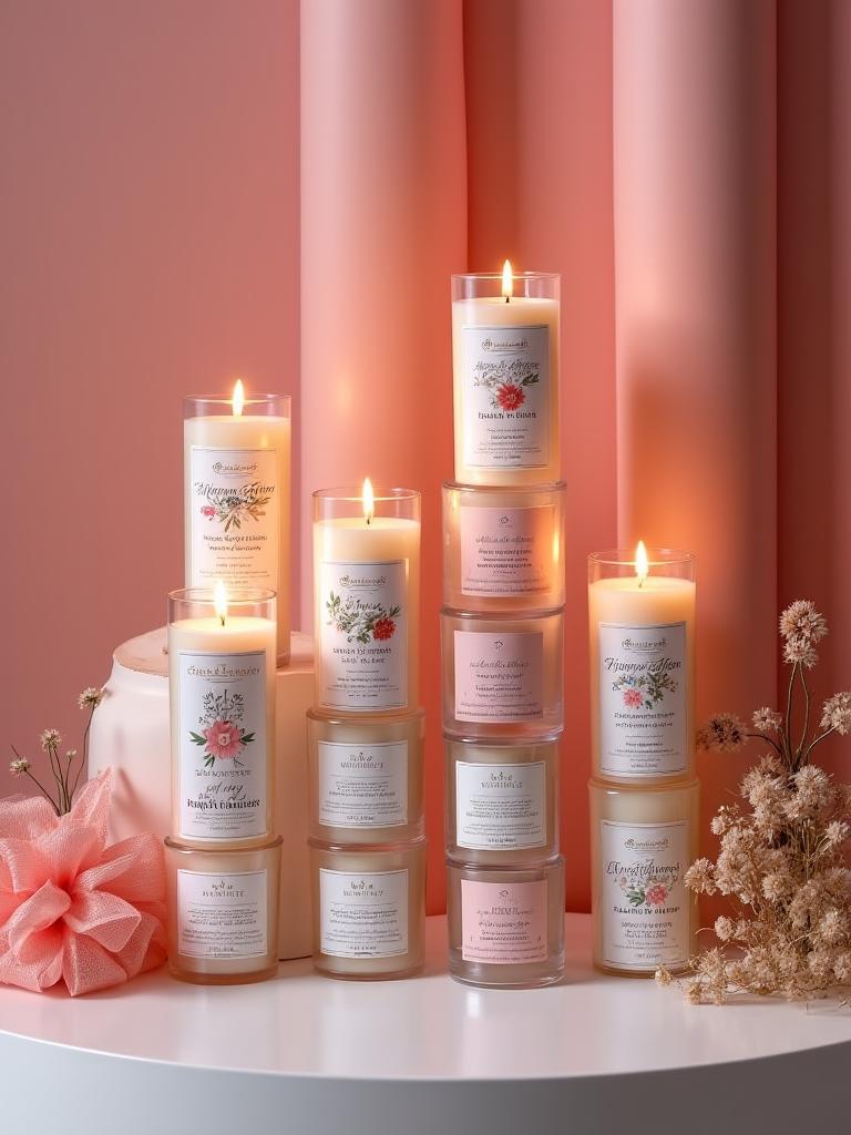 Personalized Gift Candles